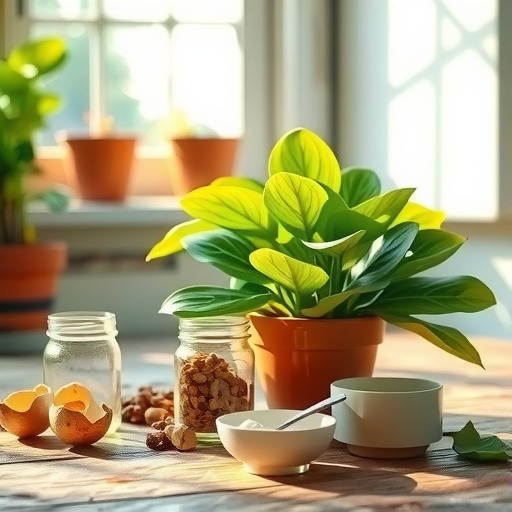 家庭自制花卉肥料方法，绿色植物养护秘诀