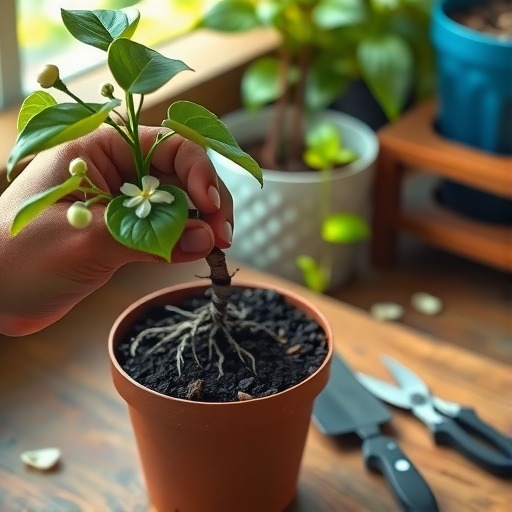 新购茉莉换盆指南：正确方法与缓苗技巧(图1)