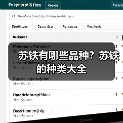 苏铁有哪些品种？苏铁的种类大全（图2）