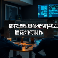 插花造型具体步骤|瓶式插花如何制作（图4）
