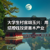 大学生村官胡玉兴：用结婚钱投资苗木产业（图3）