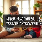 梅花和桃花的区别，从花期/花色/花香/花叶区分（图3）