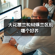 大花蕙兰和蝴蝶兰区别，哪个好养（图4）
