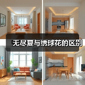 无尽夏与绣球花的区别（图1）