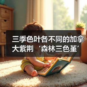 三季色叶各不同的加拿大紫荆‘森林三色堇’（图2）