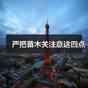 严把苗木关注意这四点（图3）