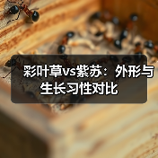彩叶草vs紫苏：外形与生长习性对比（图4）