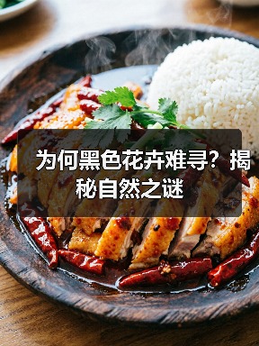 为何黑色花卉难寻？揭秘自然之谜（图1）