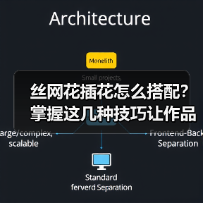 丝网花插花怎么搭配？掌握这几种技巧让作品更出众！（图1）