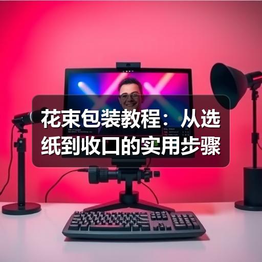 花束包装教程:从选纸到收口的实用步骤(图2) 花束包装教程:从选纸到收口的实用步骤