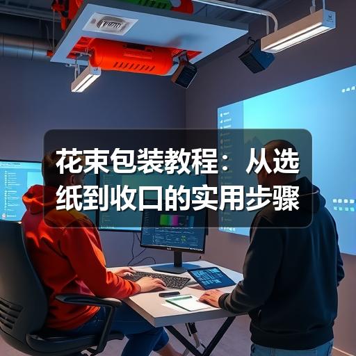 花束包装教程:从选纸到收口的实用步骤(图3) 花束包装教程:从选纸到收口的实用步骤