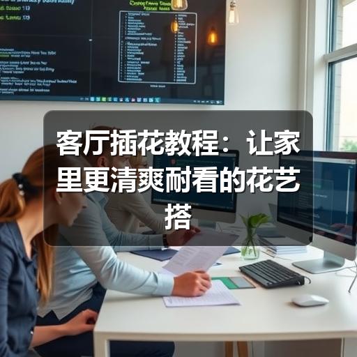 客厅插花教程：让家里更清爽耐看的花艺搭配方法