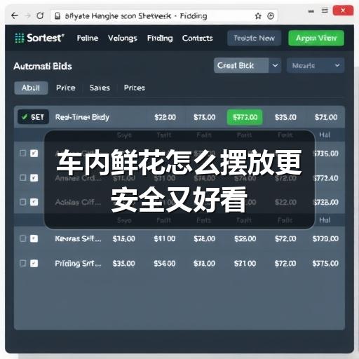 车内鲜花怎么放更安全？这些位置和技巧别错过-云溯流兰境花艺工