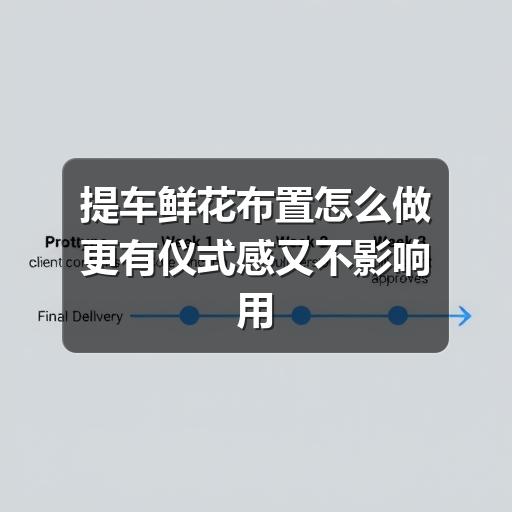 提新车鲜花布置怎么选?实用技巧全解析-云溯流兰境花艺工作室(图2) 提车鲜花布置怎么做更有仪式感又不影响用车