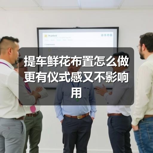 提新车鲜花布置怎么选？实用技巧全解析-云溯流兰境花艺工作室
